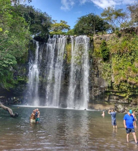 Llanos de Cortés Waterfall, Rain forest and Sloths Adventure